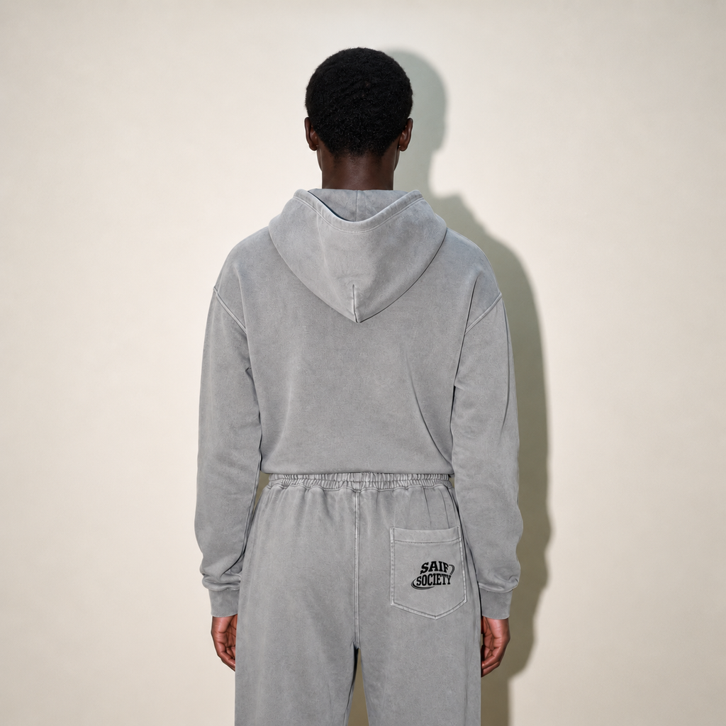 The Members Balloon Sweatpants - Black Logo