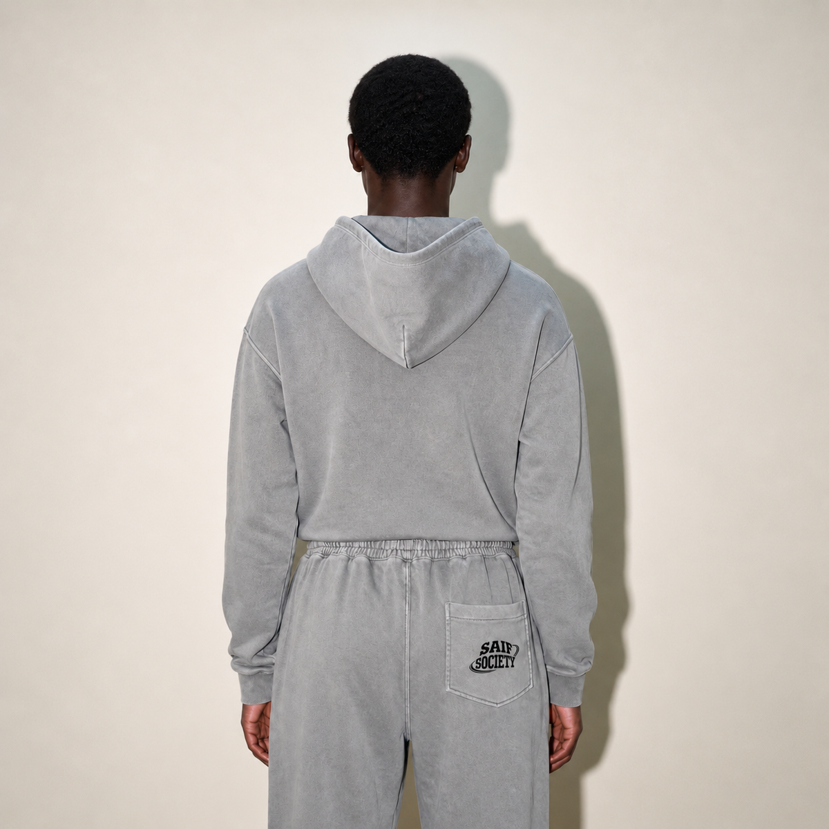 The Members Balloon Sweatpants - Black Logo