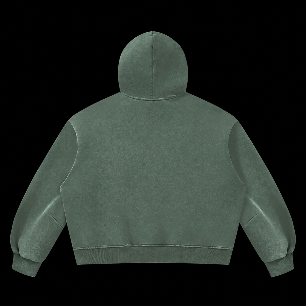 THE FORM FLEECE HOODIE - EUCALYPTUS