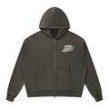 The Members Unisex Zip Hoodie - COFFEE