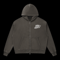 The Members Unisex Zip Hoodie - COFFEE