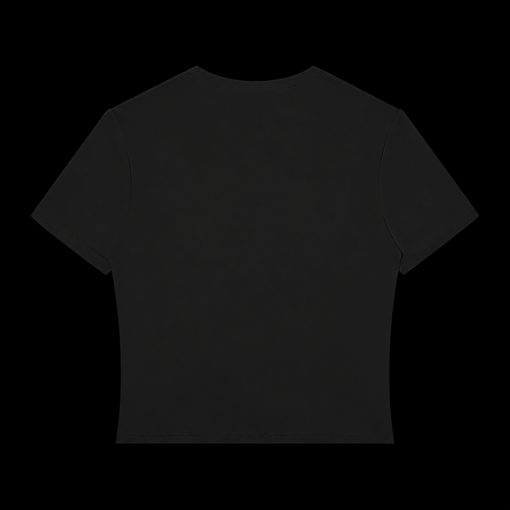 The Sculpt Crop Tee - After Hours