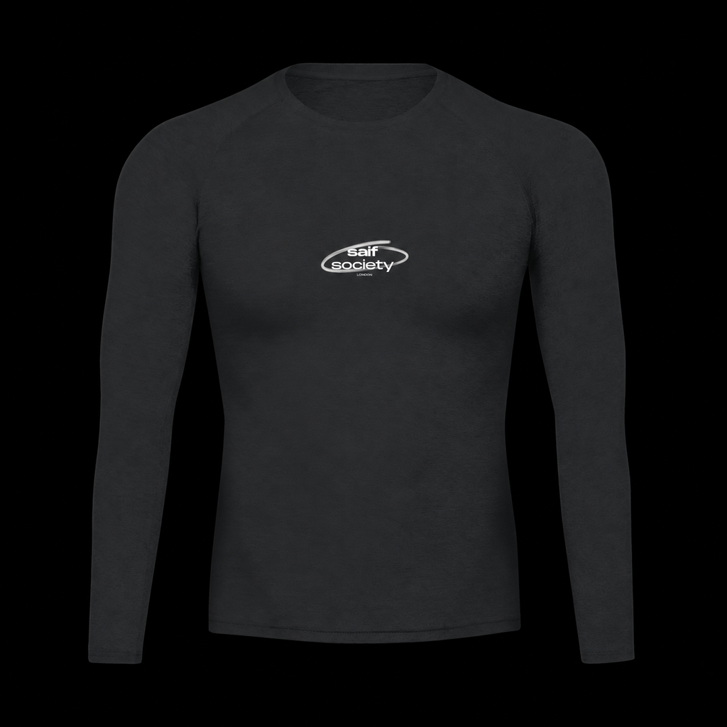 The Run Club Long Sleeve - BLACK