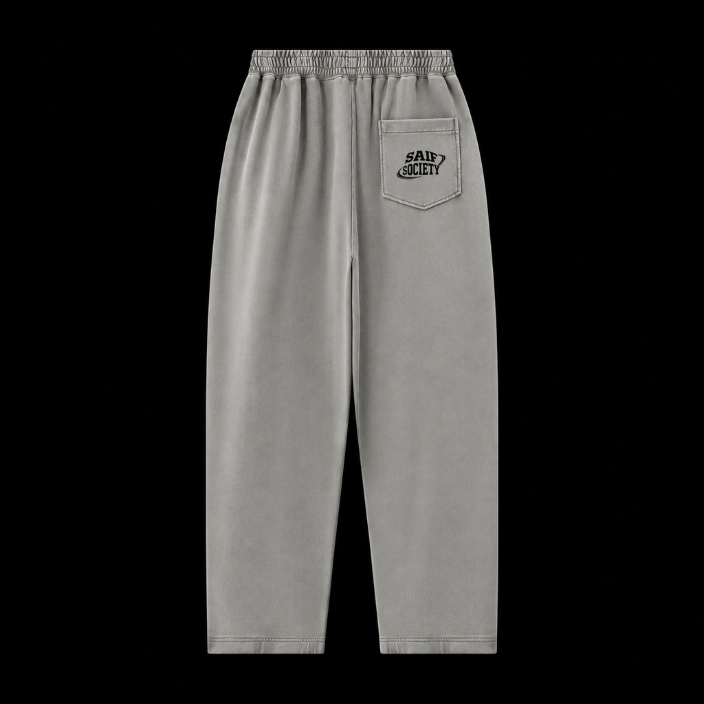 The Members Balloon Sweatpants - Black Logo