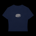 THE SCULPT CROP TEE - DEEP END