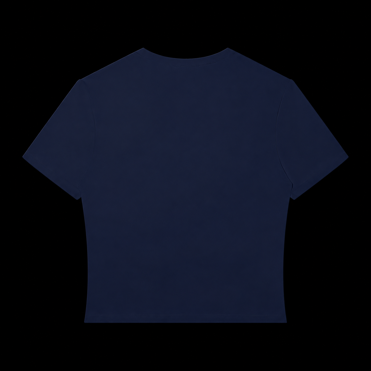 THE SCULPT CROP TEE - DEEP END