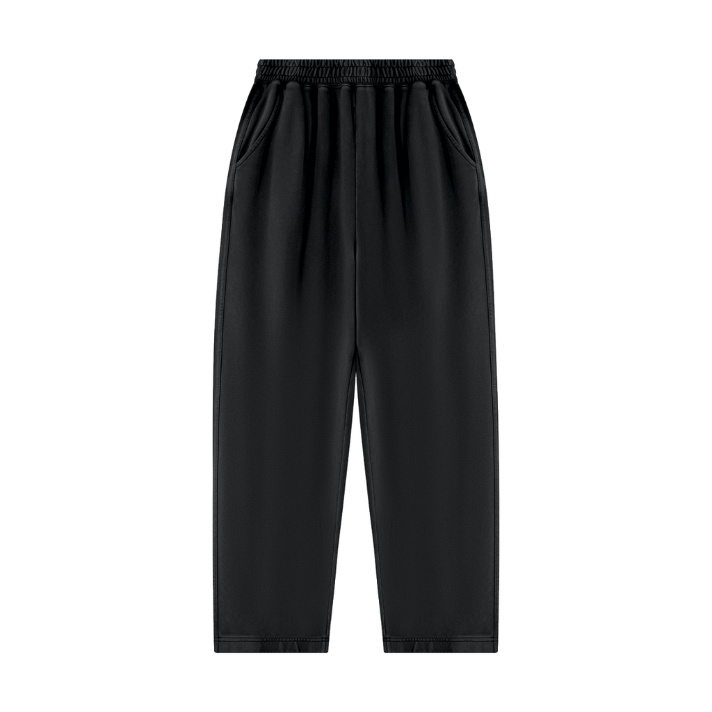 The Members Balloon Sweatpants in black, back view