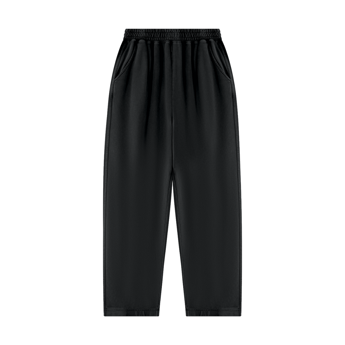 The Members Balloon Sweatpants in black, back view