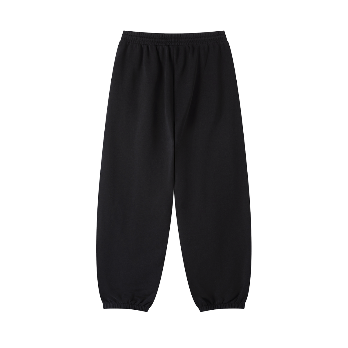 The Sunday Set joggers in Carbon, back view